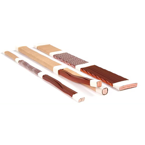 Sıkı kalite kontrol kağıdı yüksek gerilim ekipmanları trafo için sürekli aktarılmış iletken sarma teli yalıtımlı - Product Image 1