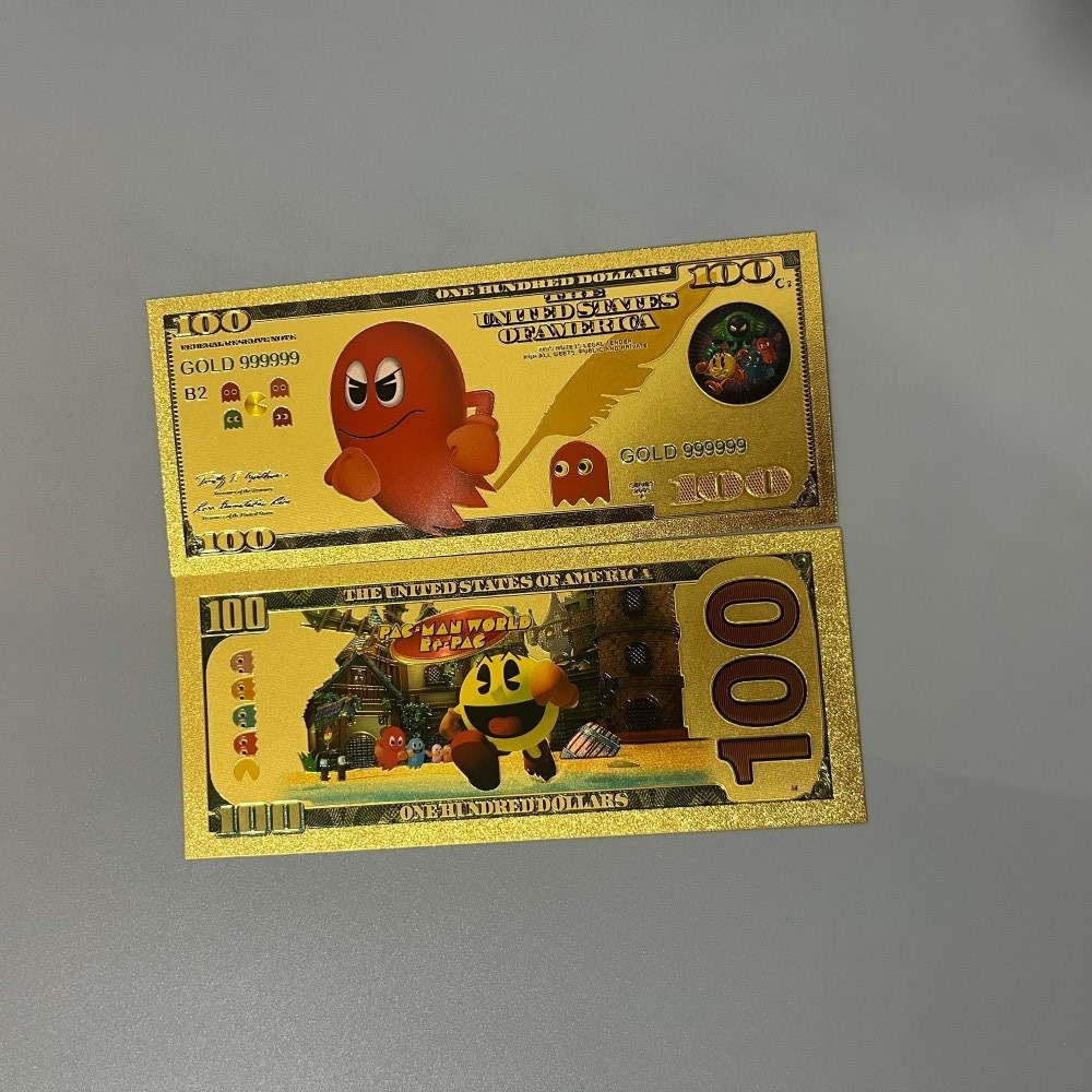 Gold Plated Foil Banknote1