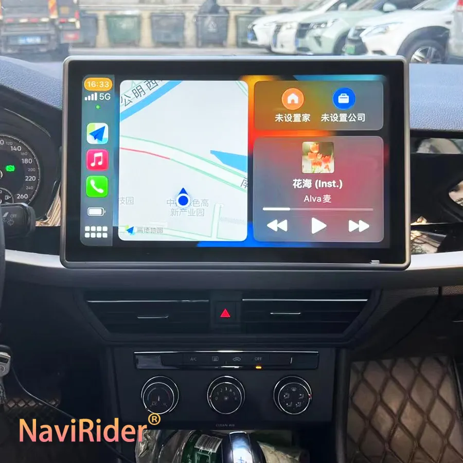Radio de coche con pantalla Android de 13,3 pulgadas para VW POLO GOLF 5 6 PASSAT B6 JETTA TIGUAN TOURAN SHARAN SCIROCCO Caddy Vento Carplay Audio