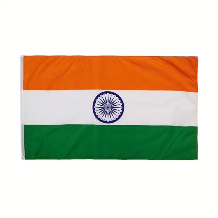 World football cup flags all countries 3x5 custom India national flag for sale