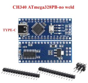 Tip-c ile yüksek kalite Mini geliştirme kurulu Arduino Nano V3.0 ATmega328 denetleyicisi Nano ile uyumlu mikro USB Port