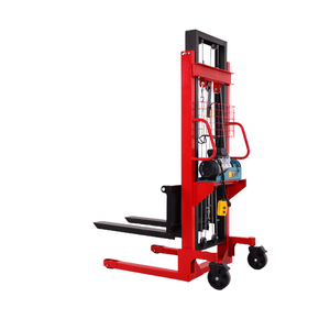 Factory Price Pallet Forklift Hydraulic Small Hand Remote Control Electric Manual Portable 1 T 2 TON Hand <strong>Pushed</strong> <strong>Stacker</strong> - Product Image 1