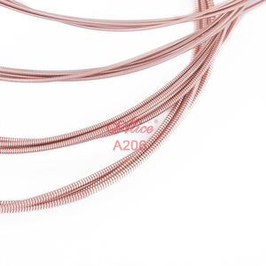 Cuerdas de guitarra folclórica Juego de cuerdas con revestimiento de acero acústico Cuerdas de guitarra para piezas de instrumentos de cuerda A203SL 1-6string - Product Image 6