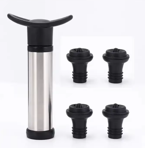 Pompe Silver 1 + 4 bouchons