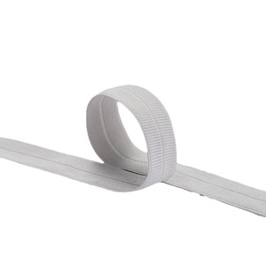 Nylon Spandex Rosqueado Hemming <span class=keywords><strong>Elastic</strong></span> 2Cm Baixo Preço Impresso Dobre Sobre Banda Elástica Spot Atacado Dobrado Hemming <span class=keywords><strong>Elastic</strong></span> Band