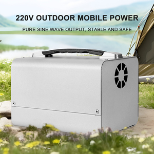 Portable 300W Power Station with <strong>Backup</strong> Lithium Battery Po4 Charging Station 110V 220V Solar Panel Source for <strong>Computer</strong> <strong>Backup</strong> - Product Image 5