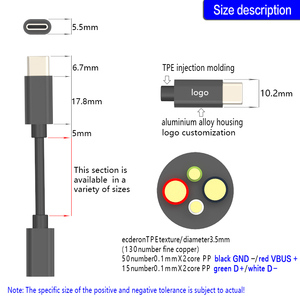 Type-<strong>C</strong> Female Turn-out Data Cable Is Suitable for Multi-length Mobile Phone Data Transmission of Various Turn-out Interfaces - Product Image 5