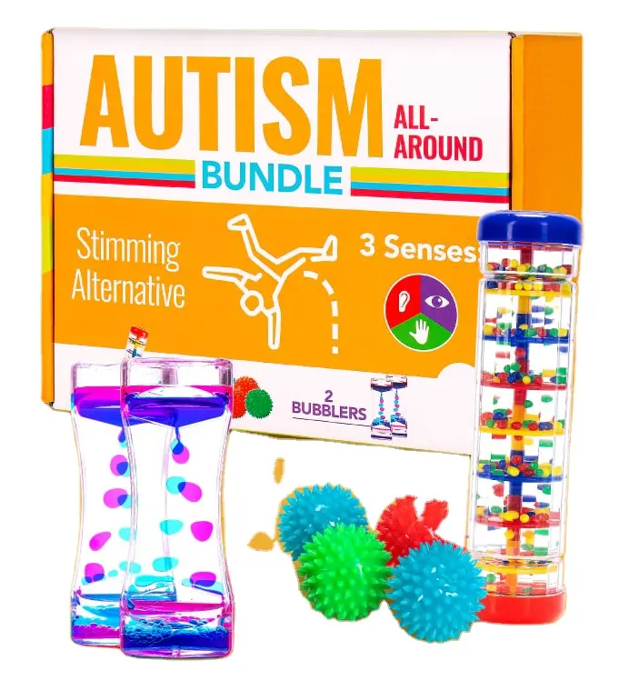 Autisme Constructie Play Deeglearning Games Sets Liquid Timer Autistische Kinderen Bundel