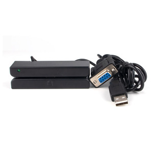Desktop ISO7810 3 Tracks <strong>RS232</strong> Magnetic Stripe <strong>Card</strong> <strong>Reader</strong> with Software - Product Image 2