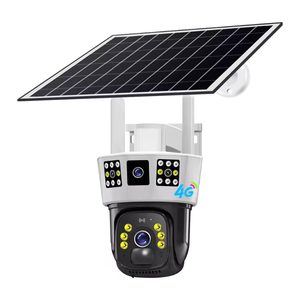 V380pro 4G Tarjeta Sim Nueva lente dual Sistema de cámara de seguridad alimentado por batería solar Sistema de monitoreo de red CCTV PTZ - Product Image 2