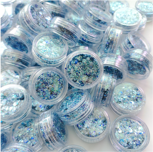 Das beliebteste kosmetische Chunky Glitter <span class=keywords><strong>Gel</strong></span> für Gesicht Körper Haar Glitter gemischt mit klarem Kleber - Product Image 1