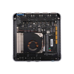 12th 13th Gen Celeron G6900 Pentium G7400 I3 12100 I5 12400 Mini PC RS232 endüstriyel bilgisayar çift LAN 6 COM masaüstü bilgisayar - Product Image 5