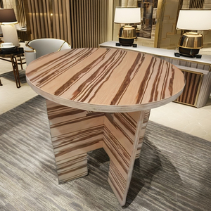 2025现代木制茶几和餐桌欧洲简约风格的家用和餐厅商用家具 - Product Image 2