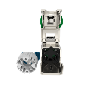 Sản phẩm mới <span class=keywords><strong>RJ45</strong></span> STP CAT5e/Cat6/cat6A 8P8C 180 độ toolless Ethernet mạng thông tin Modular <span class=keywords><strong>Keystone</strong></span> <span class=keywords><strong>jack</strong></span> - Product Image 3