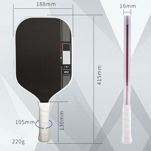 <span class=keywords><strong>2025</strong></span> <span class=keywords><strong>Pro</strong></span> IV Ben johns tfp bọt 14mm 16mm Độ dày gen4 lõi thermoformed TORAY T700 sợi carbon pickleball mái chèo - Product Image 2