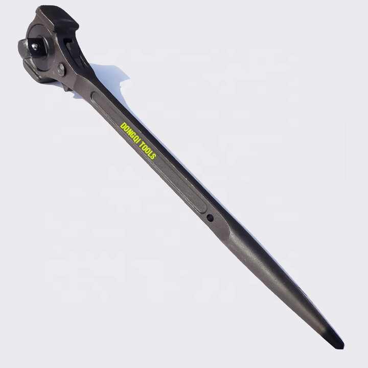 Dual Drive Spud Ratchet with Hammer Head 3/8 X 1/2