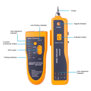 JW-360 <strong>Network</strong> Telephone Line Finder <strong>Network</strong> Signal Wire Finder <strong>Network</strong> Line Checking Instrument Cable Detector Line MeterTester