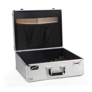 Tùy Chỉnh Màu Đen Bạc Lưu Trữ Nhôm Điện Dụng Cụ Tay Kit Khoan Điện Mang Theo Kim Loại Trường Hợp Thiết Bị Hộp Công Cụ - Product Image 5