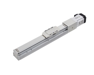Módulo de mesa deslizante de riel de guía lineal de 50-1050MM 200W con motor plegado a la izquierda, Módulo lineal integrado - Product Image 4