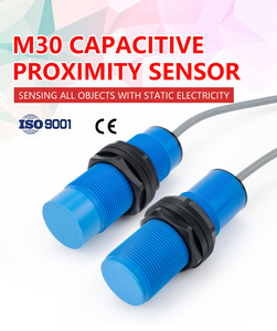 Dc 24V cảm biến điện dung dài cảm biến PNP NPN NC IP67 phát hiện nhựa thép hiện tại M30 vị trí gần gũi cảm biến cho dài - Product Image 6