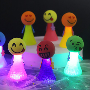 Hot bán phim hoạt hình 3D đồ chơi Pop Up cho trẻ em cao su nảy trở lại nhảy đồ chơi bóng Quà Tặng ánh sáng <span class=keywords><strong>LED</strong></span> đồ chơi - Product Image 5