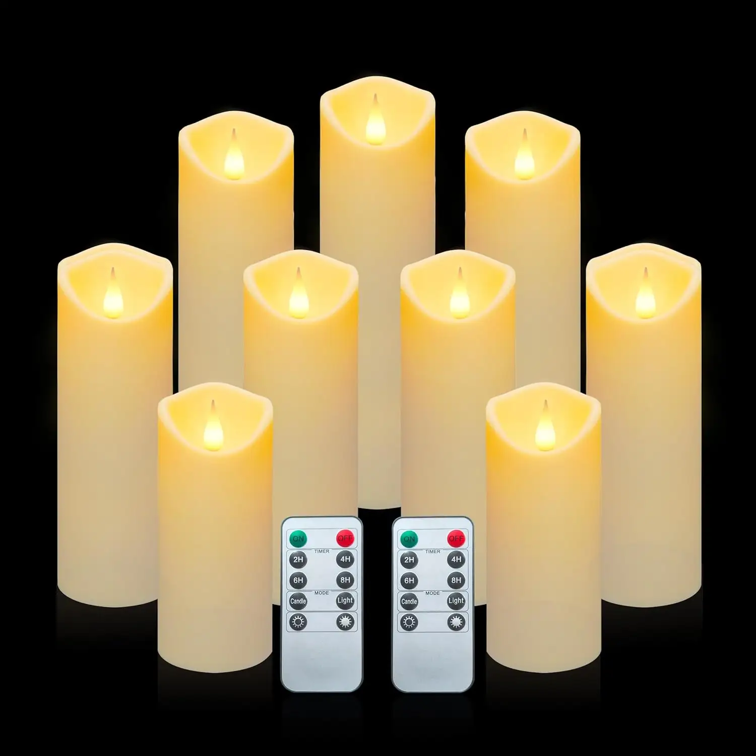 바 웨딩 파티 크리스마스 할로윈을위한 LED 전자 양초 빛 시뮬레이션 파라핀 왁스 흔들 가짜 led 빛나는 촛불
