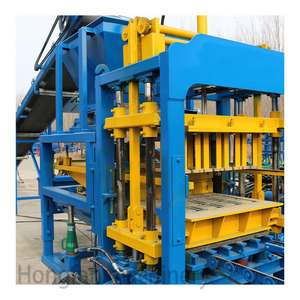 Gạch QT4-15S đặt hoàn toàn tự động công suất lớn 380V/440V Máy làm gạch thủy lực máy sản xuất khối bê tông - Product Image 4