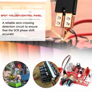 Máquina soldadora por puntos 40A/100A, Panel Controlador artesanal, función de Control de tiempo y corriente con pantalla Digital, máquina de alta precisión - Product Image 6