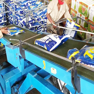 Máquina de carga/descarga Sistema de transportador vertical automático inclinado para camión contenedor de transporte de bolsas de cartón - Product Image 6