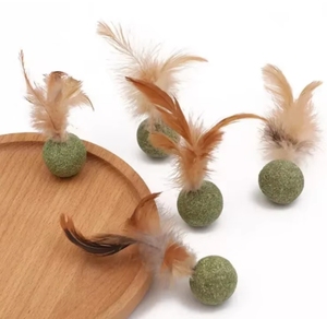 Natural <strong>Catnip</strong> Compressed Cat Mint Toys to Satisfy Cat Chew Ball <strong>Catnip</strong> Toy - Product Image 4