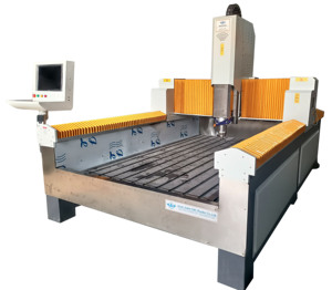 4 оси ATC CNC каменная гравировальная машина с поворотной осью для 3D мраморных скульптур - Product Image 4