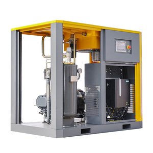 เครื่องอัดอากาศแบบสกรู VSD แบบแยก45KW 37KW 5.6-7.0m 3/นาทีเครื่อง IE3ขั้นตอนเดียวแอร์ฮอร์สอุตสาหกรรมรุ่น EPM BPM - Product Image 4