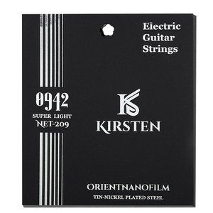 Source Factory Nano Film String Hermoso tono Hexangular Núcleo de acero Niquelado Cuerdas de guitarra eléctrica Cuerda - Product Image 3