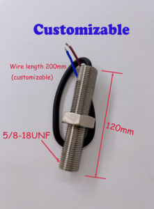 5/8-18UNF Wheel <strong>Speed</strong> Meter <strong>Sensor</strong> Motorcycle Motor <strong>Speed</strong> <strong>Sensor</strong> - Product Image 2
