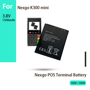 Nexgo K300 Mini nakit POS terminali ödeme için yedek 3.8v 1500mah lityum iyon batarya paketi - Product Image 3