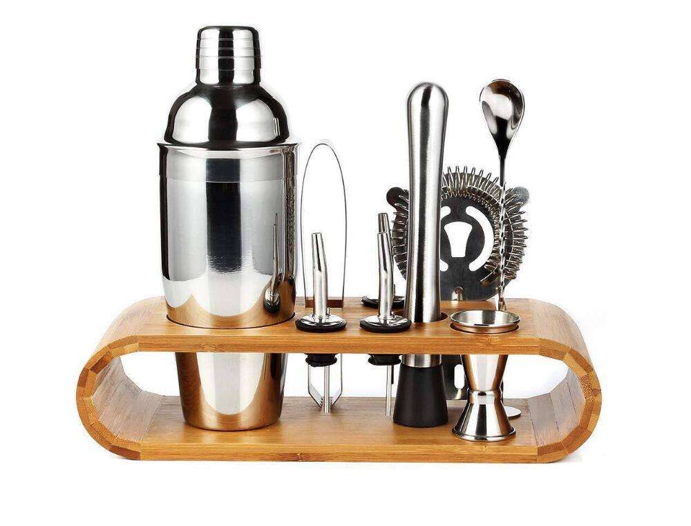 Plata con Jigger de 15/30 ml