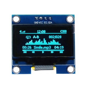 Mini 1.3 inç OLED ekran modülü 128*64 IIC arabirimi OLED ekran SH1106 beyaz/mavi işık 4 PIN 1.3 inç OLED ekran modülü