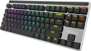 Teclado mecánico RGB con retroiluminación de tres modos para oficina y juegos - Product Image 2