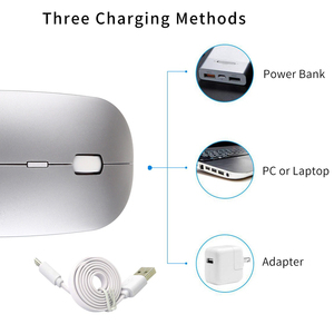 Portatile ricaricabile Wireless Gamer Mouse con interfaccia USB Mini stile accessori per Computer - Product Image 5