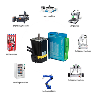 EMTECH 57*76MM motore ibrido Servo <span class=keywords><strong>Stepper</strong></span> NEMA 23 57mm 2N M integrato motore a circuito chiuso con Kit Driver - Product Image 5