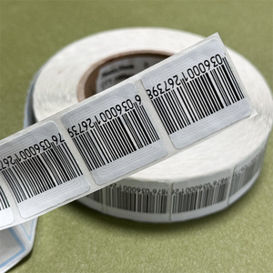 Etiqueta de seguridad personalizada RF Soft Label código de barras EAS 8,2 MHz para tienda minorista antirrobo - Product Image 5
