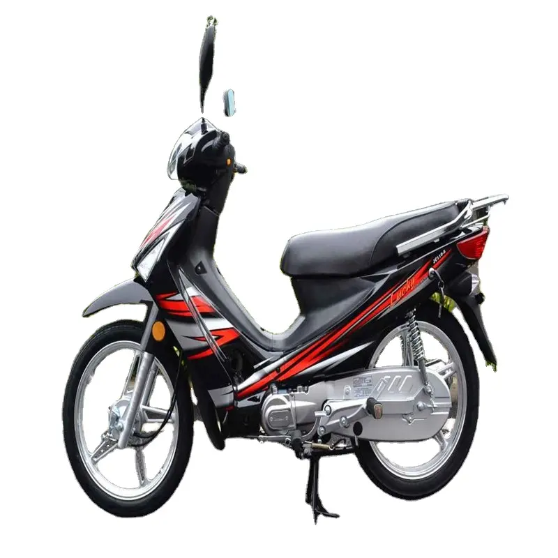 OEM fabrika 50cc moped 110cc Cub motorbisiklet 4 çekişli benzinli motor motosiklet 125cc motosiklet