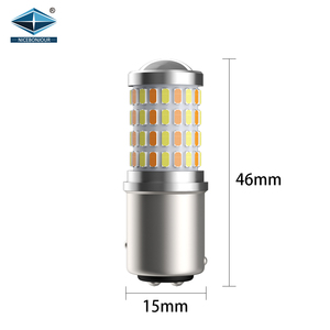 LED T20 dönüş sinyal ışıkları 7443 led 1157 led reverse1156 led ampul bulb led led 1156 3014 72smd 303 04smd - Product Image 3