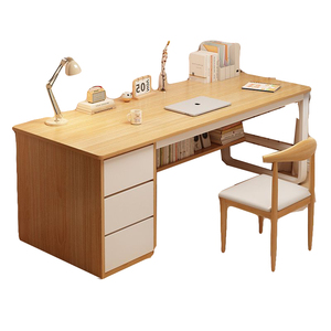 Modern Home Office Luxury <strong>Computer</strong> Desks Study <strong>Table</strong> Office Desks Wood <strong>Three</strong> Draws Wooden <strong>Computer</strong> Desk - Product Image 1