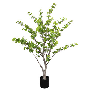 日本のインターネットセレブ人工装飾風景木盆栽床立ち模造緑植物ツリー - Product Image 5