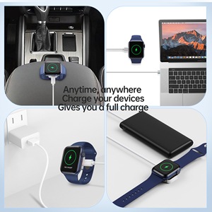 YAOJI โลหะไร้สายประเภท C เครื่องชาร์จ USB สมาร์ทนาฬิกาแม่เหล็กชาร์จสําหรับ Apple Watch Series 8 7 6 5 4 3 SE - Product Image 6