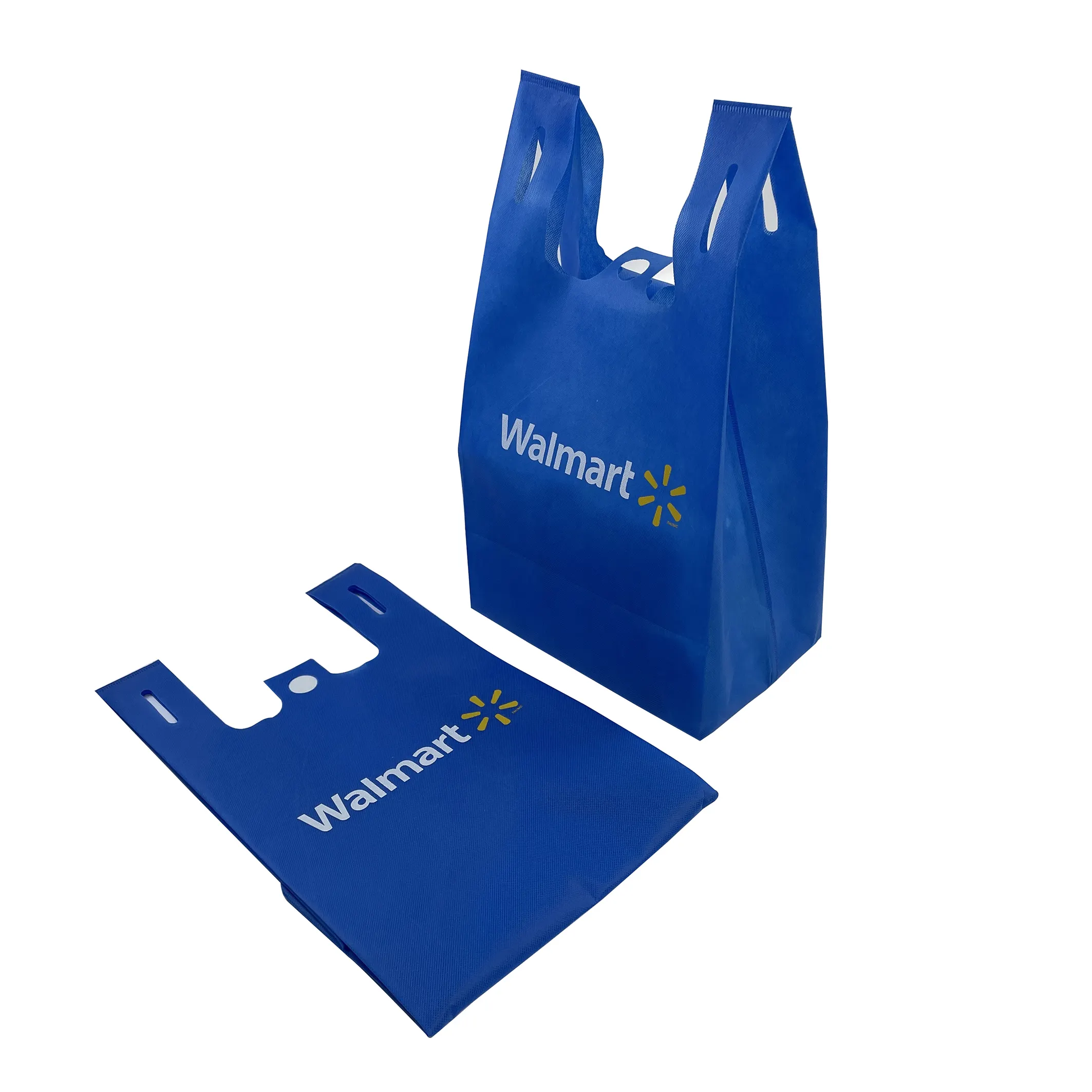 Alta calidad colorido ecológico logotipo personalizado eco reciclable no tejido bolsa de compras