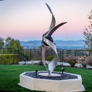 Modern <strong>City</strong> Water <strong>Fountain</strong> Landscape Garden Decoration Stainless Steel Water <strong>Fountains</strong> Decoration