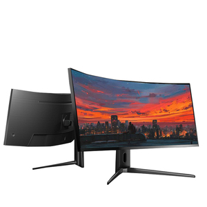 Curvo 49 Inch 5K <strong>Computer</strong> Monitor PC Curved Gaming Display with 60Hz 75Hz <strong>HDMI</strong> <strong>Input</strong> Light and Speaker Features for Desktop - Product Image 3