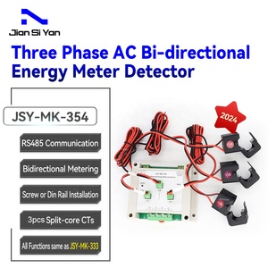 JSY-MK-354 Three Phase Din Rail Energy Meter <strong>RS485</strong> <strong>Modbus</strong>-RTU 50Hz Power Energy Meters Module Consumption Monitoring Detector - Product Image 2